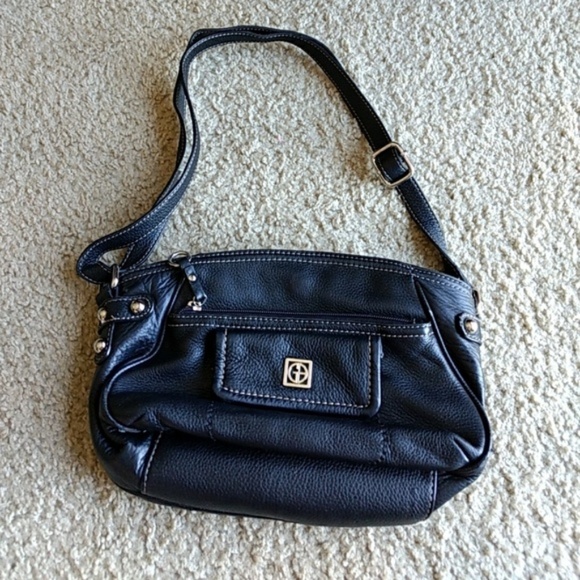 Giani Bernini Handbags - *Sale* Giani Bernini Black Leather Shoulder Bag